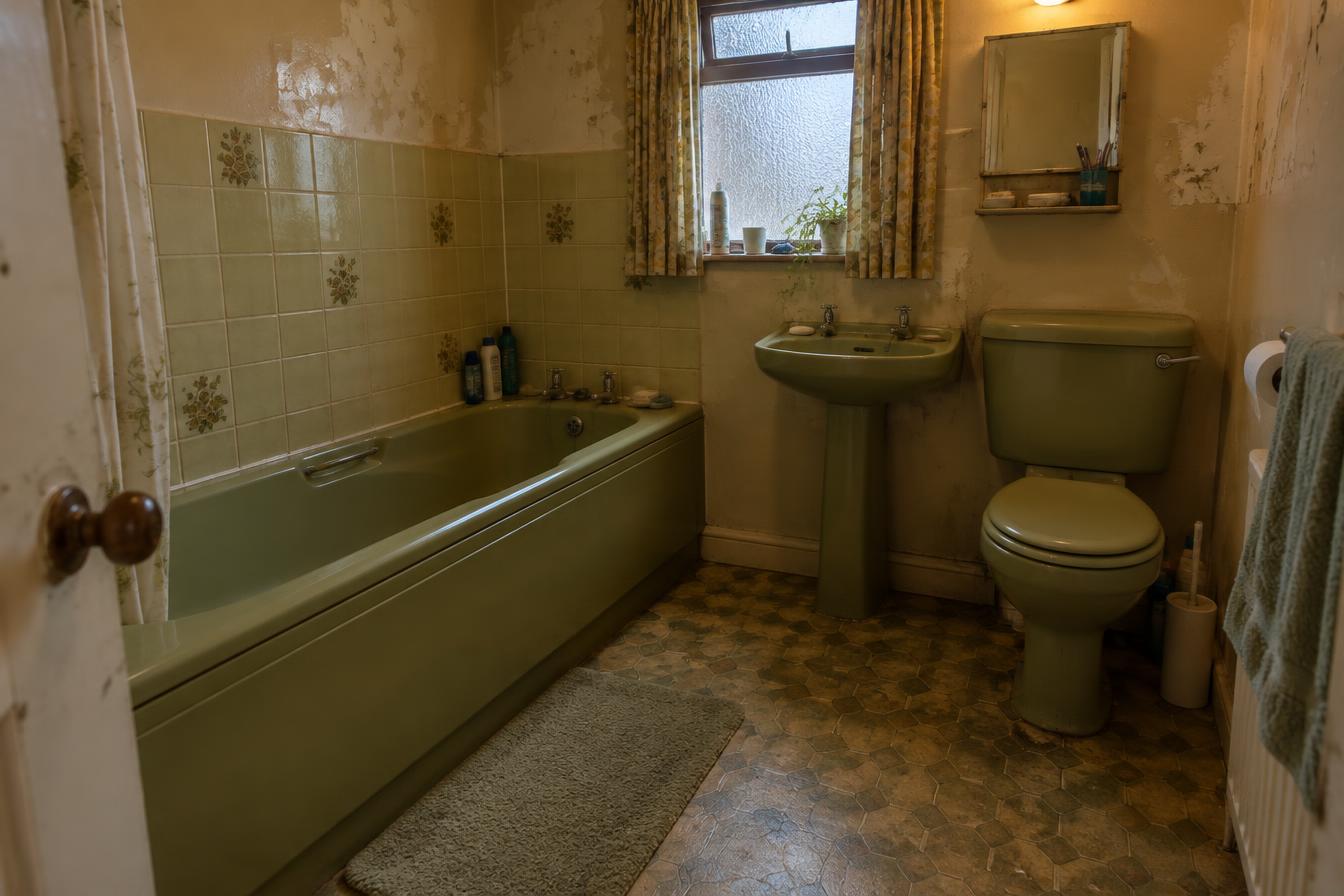 Family bathroom refit — before