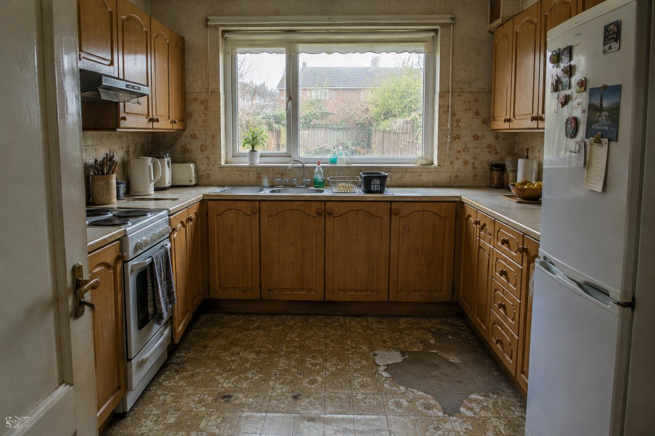 Kitchen renovation — before